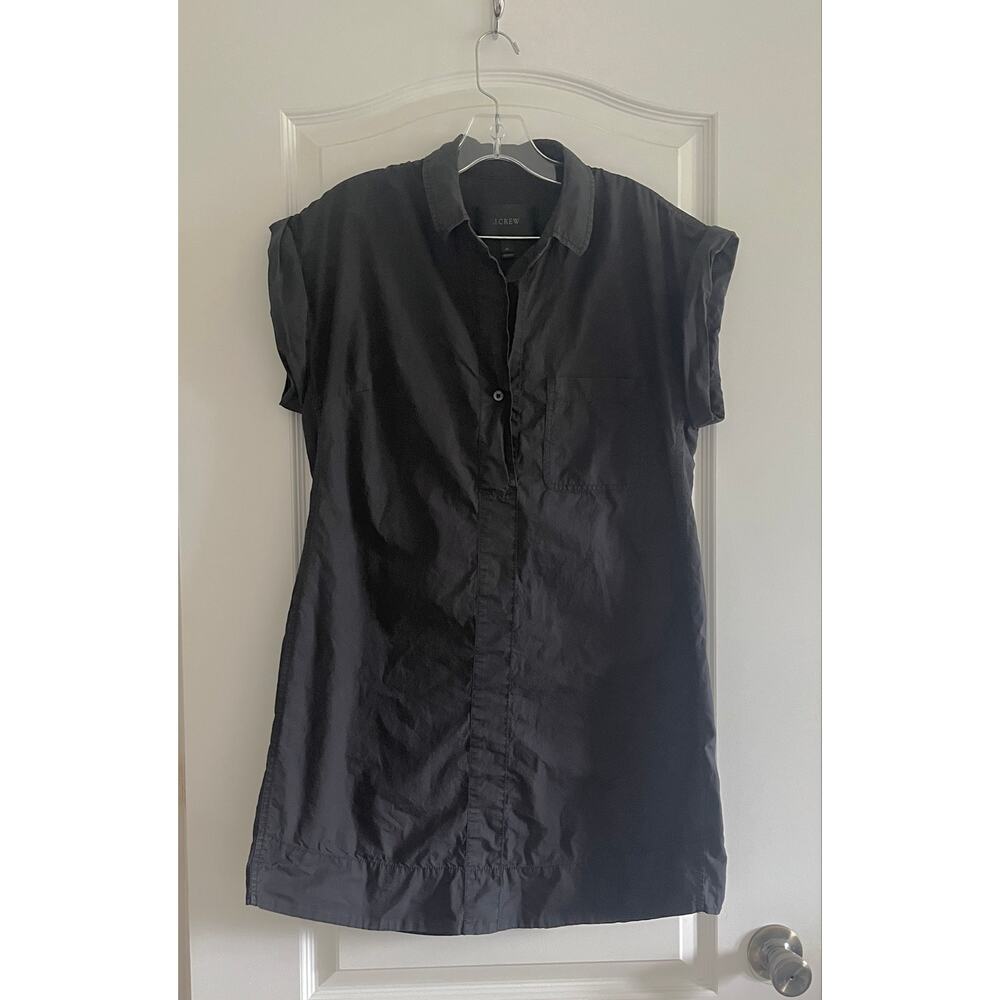 J. Crew Poplin Popover Shirtdress